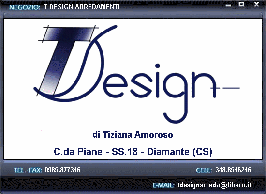 T Design Arredamenti - Diamante (CS) - Tiziana Amoroso